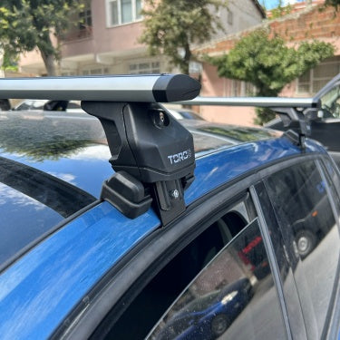 For Skoda Scala Roof Rack System Carrier Cross Bars Aluminum Lockable High Quality of Metal Bracket Black 2019-Up For Skoda Scala Roof Rack System Carrier Cross Bars Aluminum Lockable High Quality of Metal Bracket Black 2019-Up